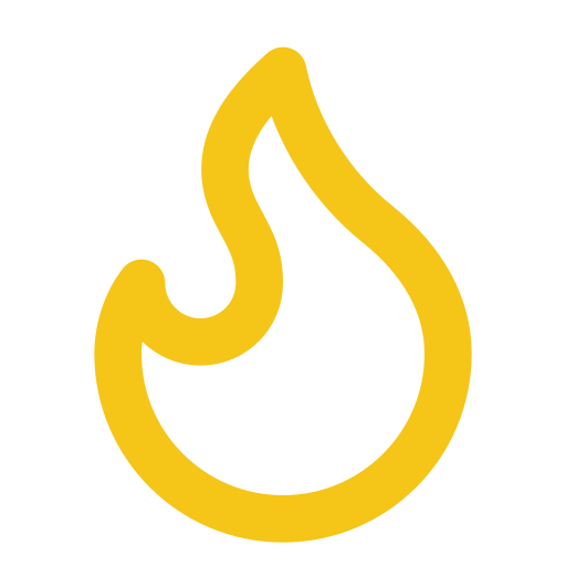 Flame icon indicating limited availability