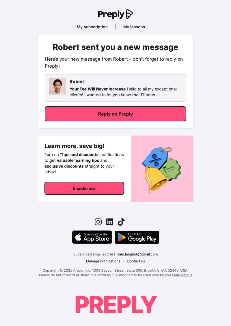 Seasonal Campaign - Featured email template